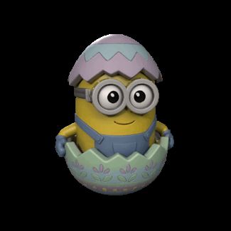 Minion Sitting in Cracked Easter Egg