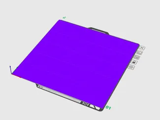 First layer test for Bambulab A1
