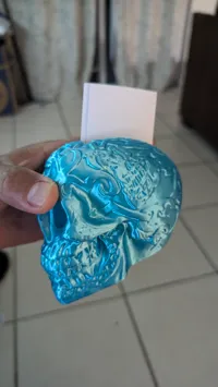 Porte-cartes de visite crâne celtique — photo 2