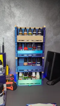 V2 Rack + Drawer + Raiser 0.2mm layer, 2 walls, 15% infill