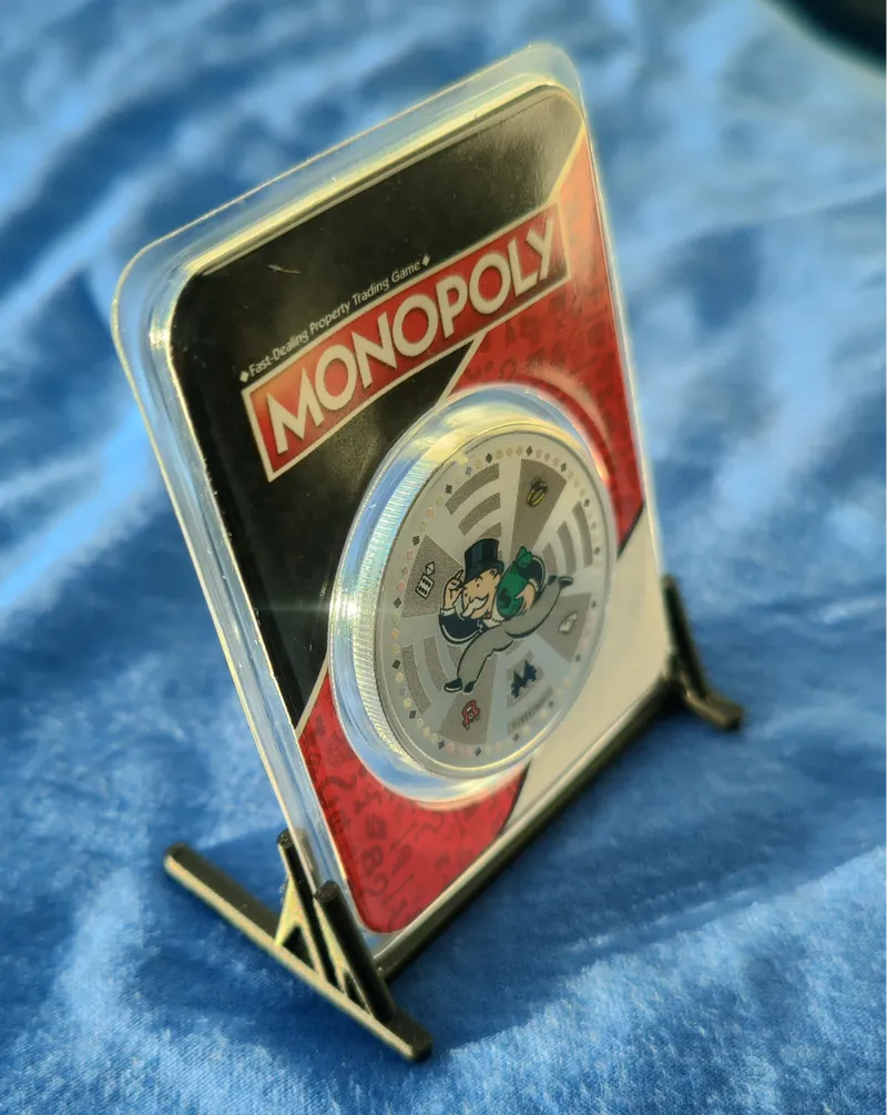 Blister coin holder 