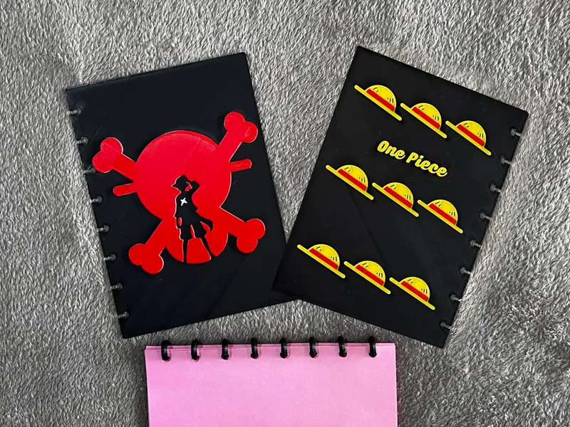 Tapas para agendas cuadernos A5 con discos - 07