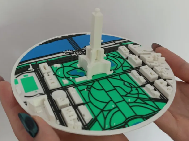 Eiffel Tower Map