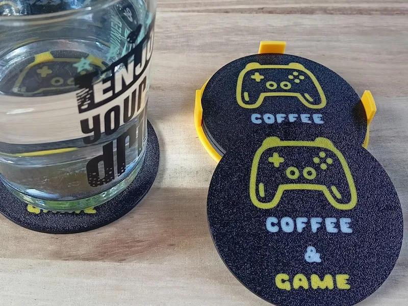Coasters Coffee & Game