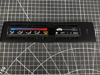 Honda Acty heater and switch panels