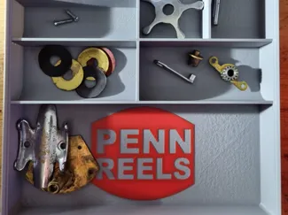 Fishing Reel Service Tray – Gridfinity 5x5x5u