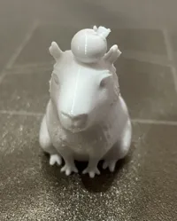 Capybara with apple, 0.13mm layer, 2 walls, 15% infill