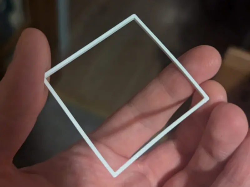 3D modelling Calibration Square 