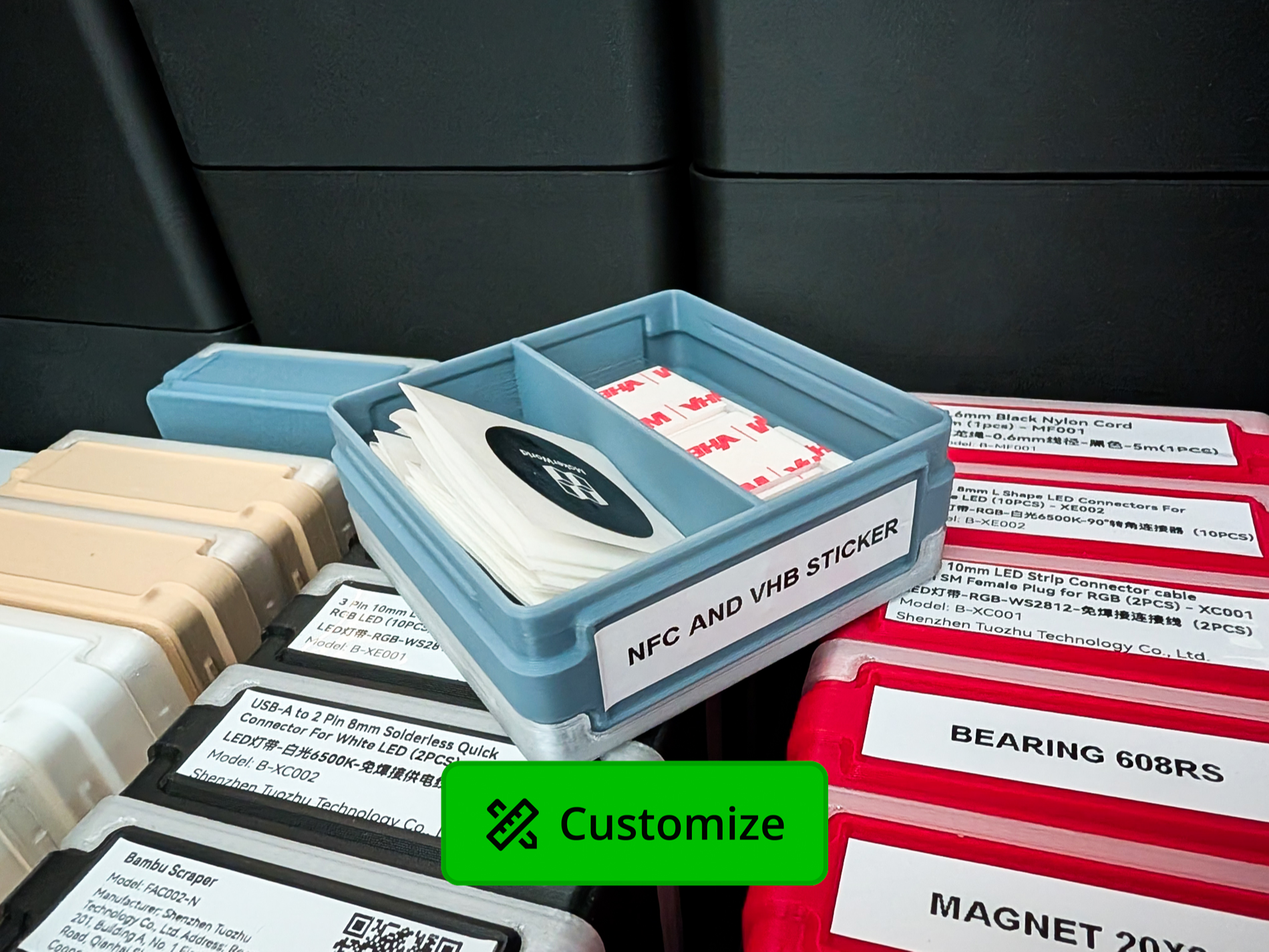 Small Parts Storage Box