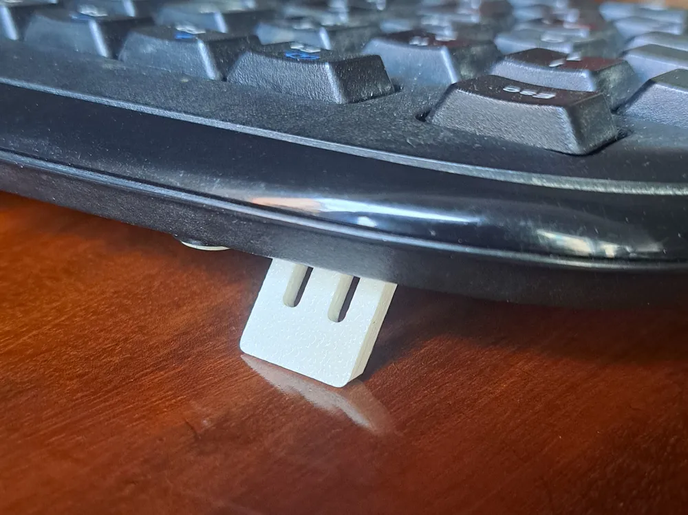 Logitech EX100 keyboard feet - Free 3D Print Model - MakerWorld