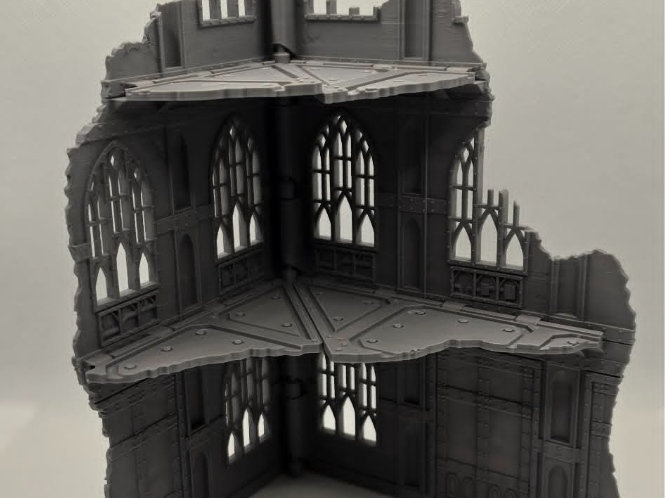 11th Ed Foldable Terrain Ruin 1 - 1