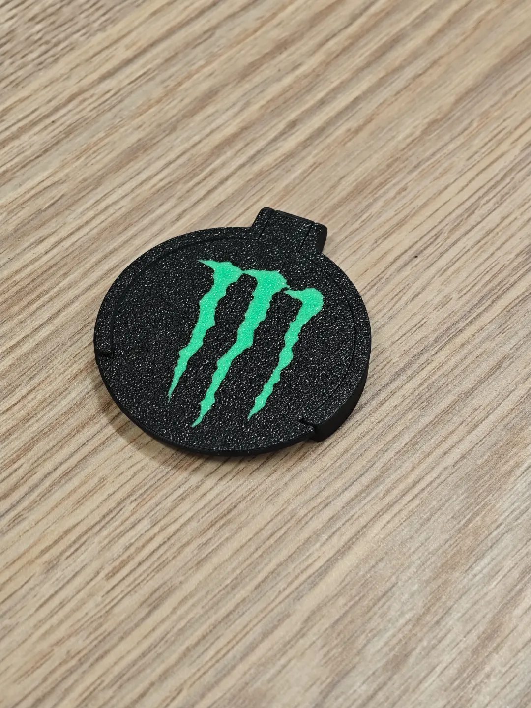 Monster can lid cover, printed in Place view 3