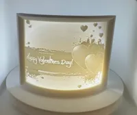 Lithophanie courbée Saint-Valentin — photo 3