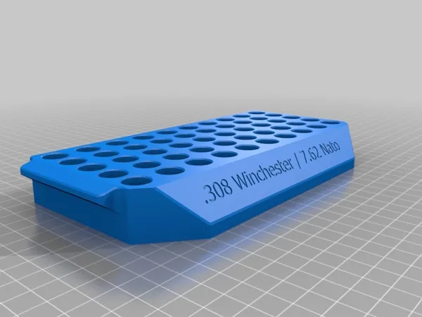Plateau de rangement pour douilles .308