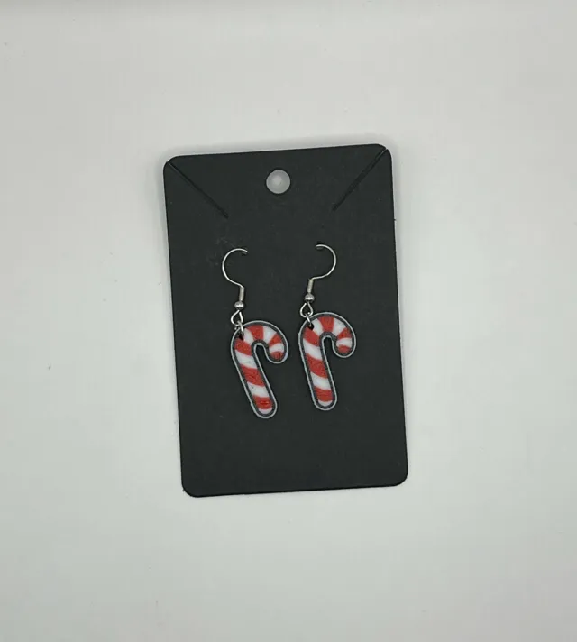 Candy Cane Earrings