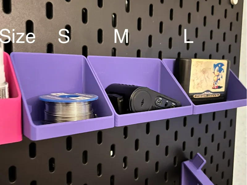 IKEA SKADIS Ablagen Behälter Träger in 3 Größen