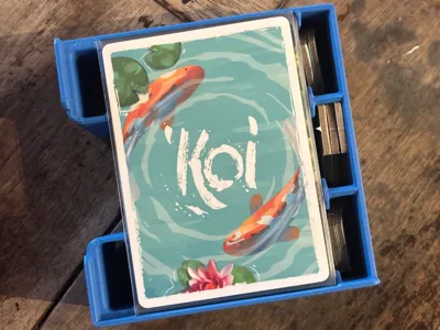 holder for cards with sleeves