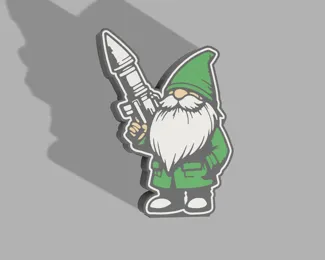 Rocket Launcher Gnome