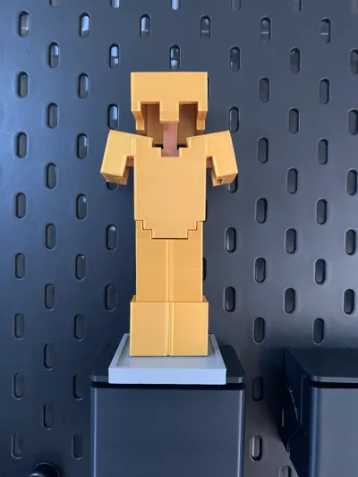 Minecraft armor stand with armor by Rodrigo MakerWorld: Download Free ...