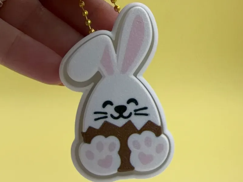 Bunny Egg – Fidget Clickers Keychains
