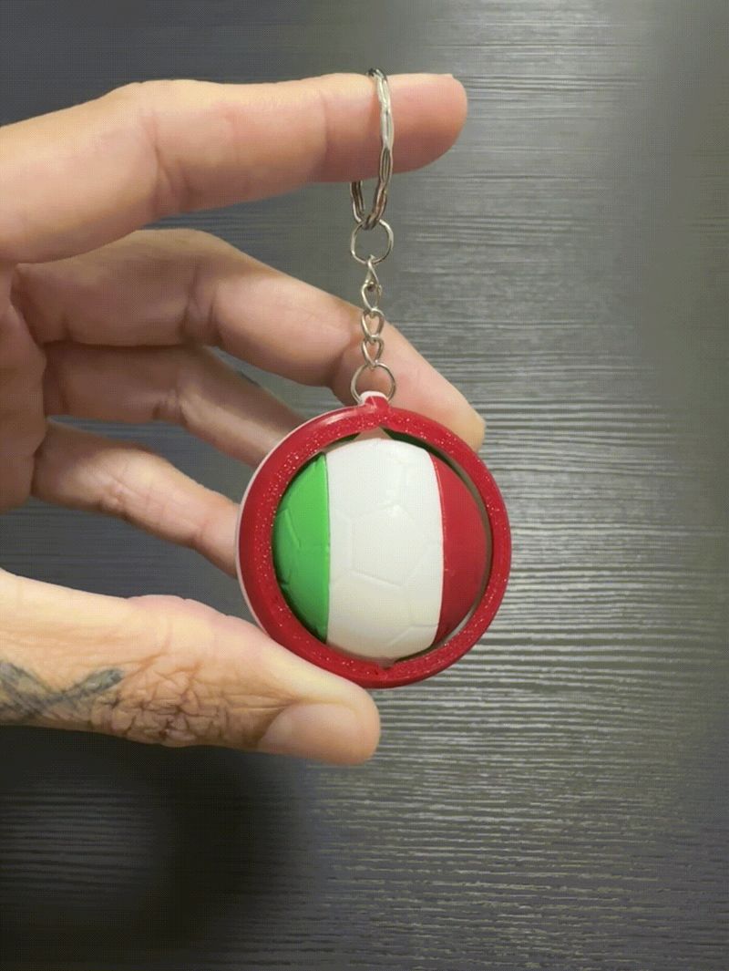Chaveiro giratório Italia Multicor