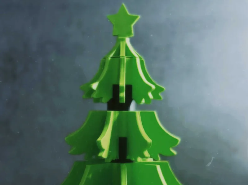 Foldable Christmas tree 
