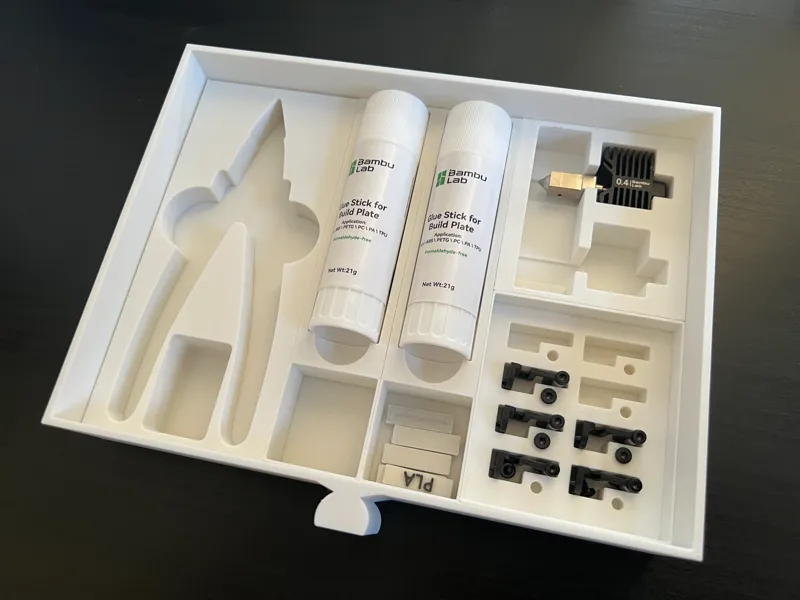 Glue stick drawer insert for Bambu Tidy