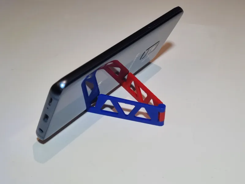 Kleiner Handyhalter für unterwegs