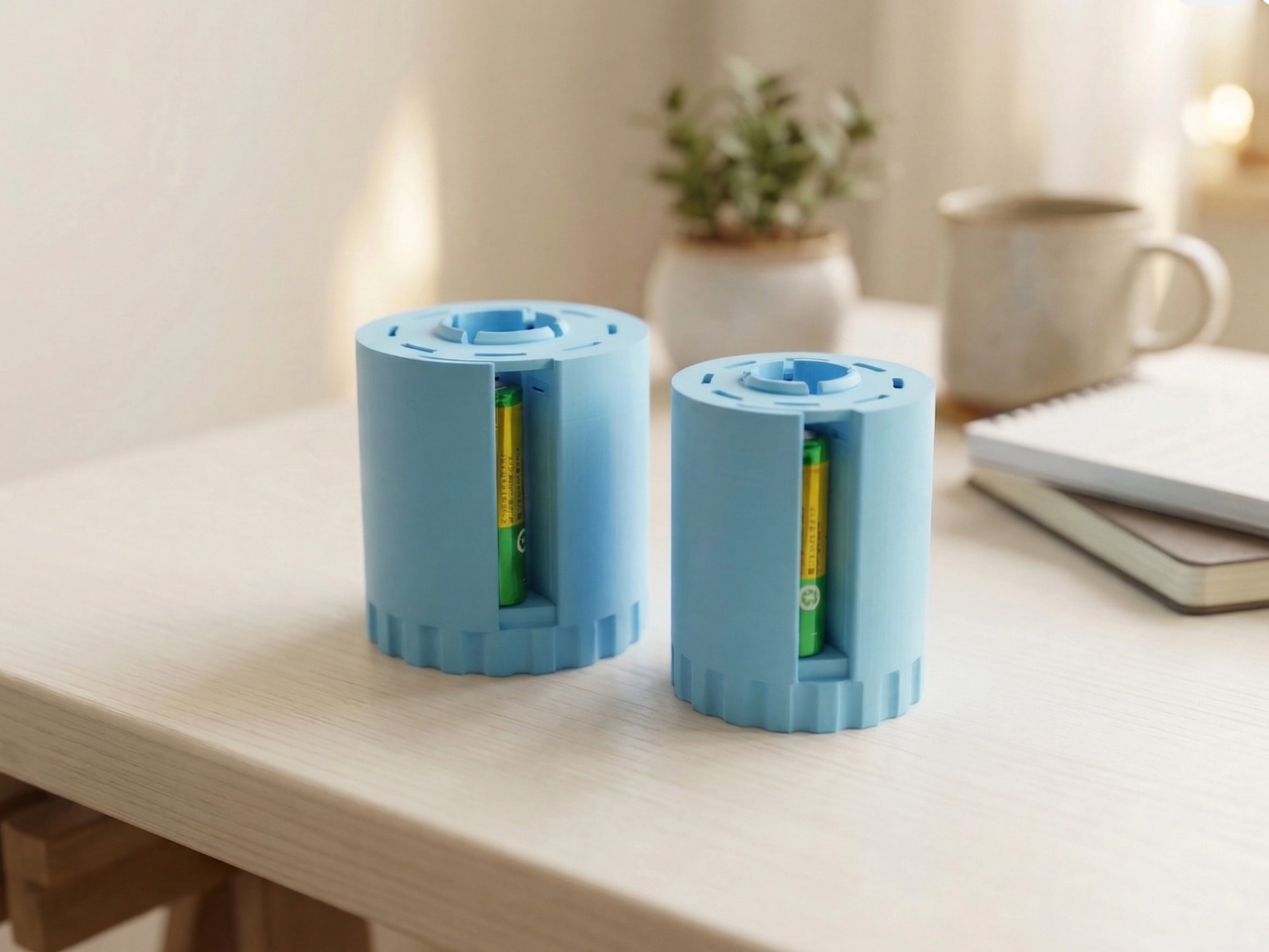 Miniatura 1 do modelo 3D 电池弹出式收纳盒