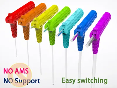 Hex Key L-type to T-type Quick Release Handle