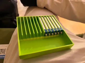 Meteor75 Pro box insert to hold BT2.0 batteries