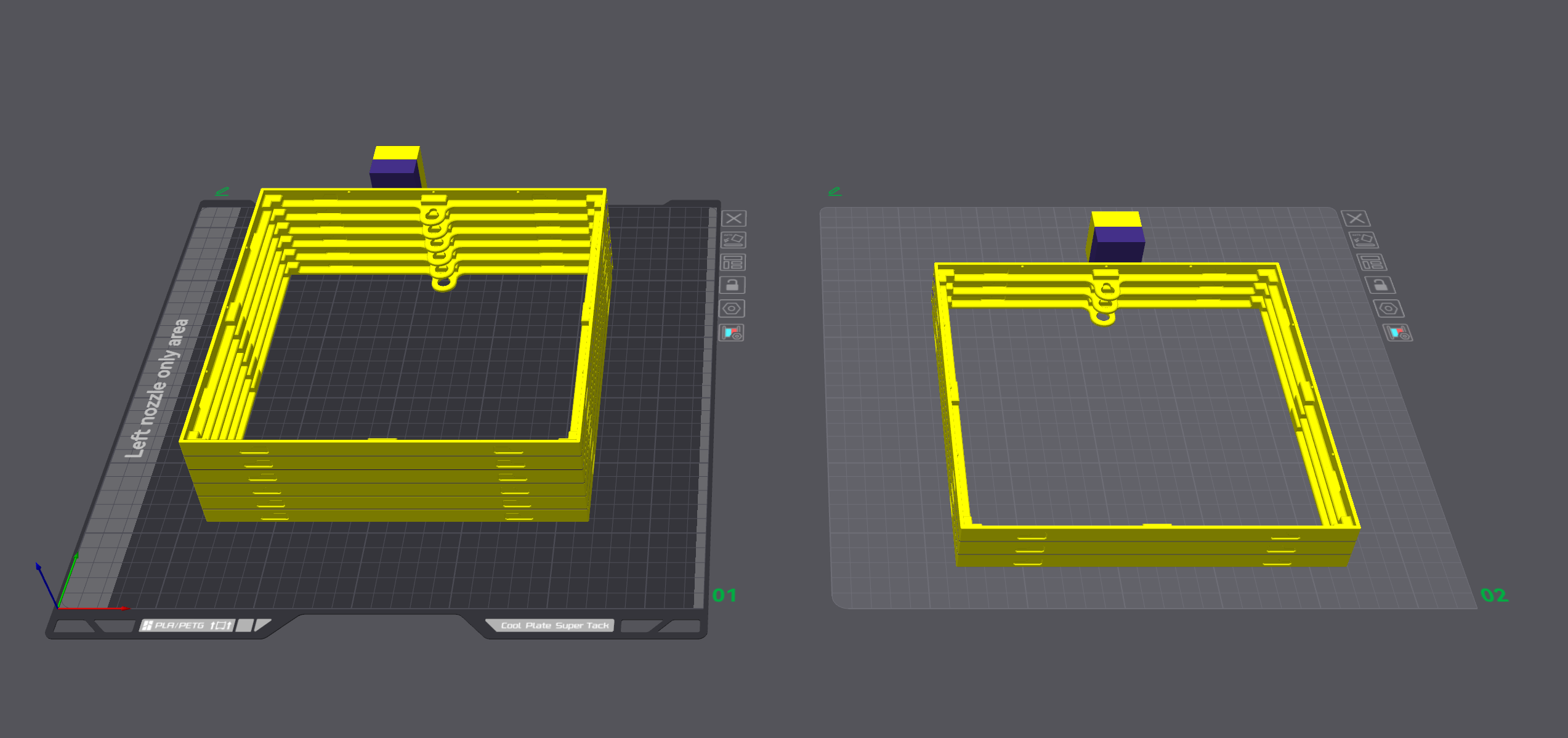 Miniatura 2 do modelo 3D The Ultimate HueForge Frame | Fully Modular System