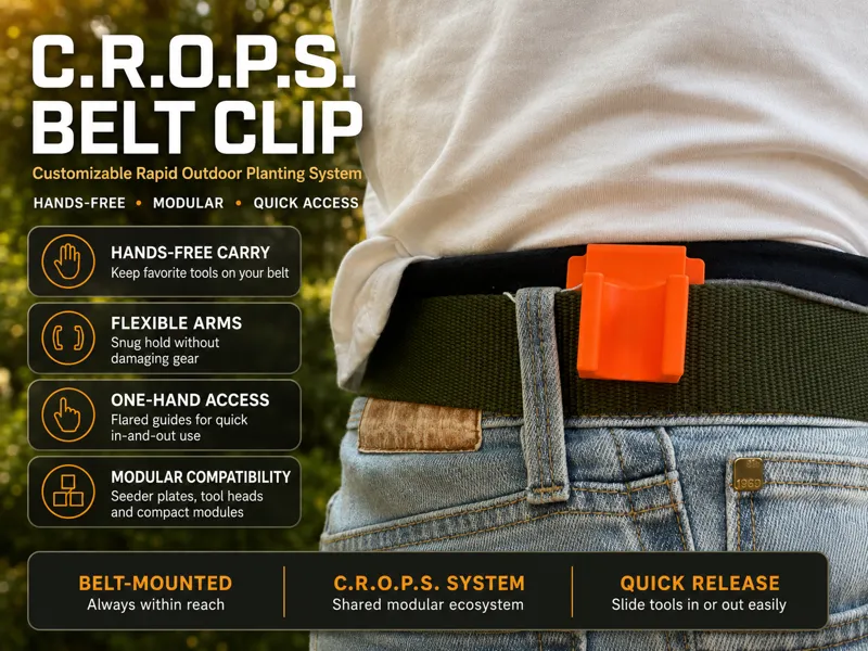 C.R.O.P.S. - Belt Clip