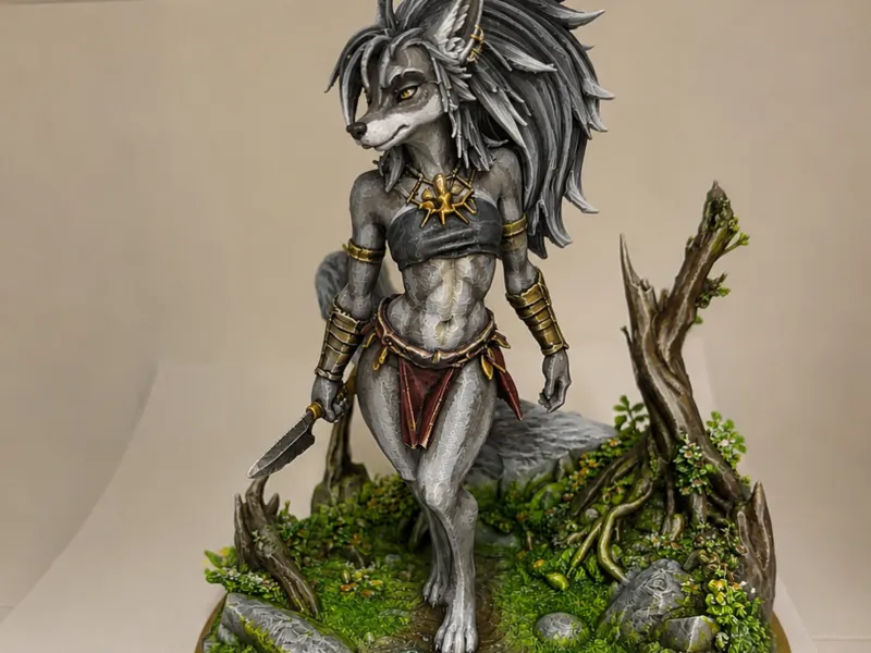 Wild Female wolf