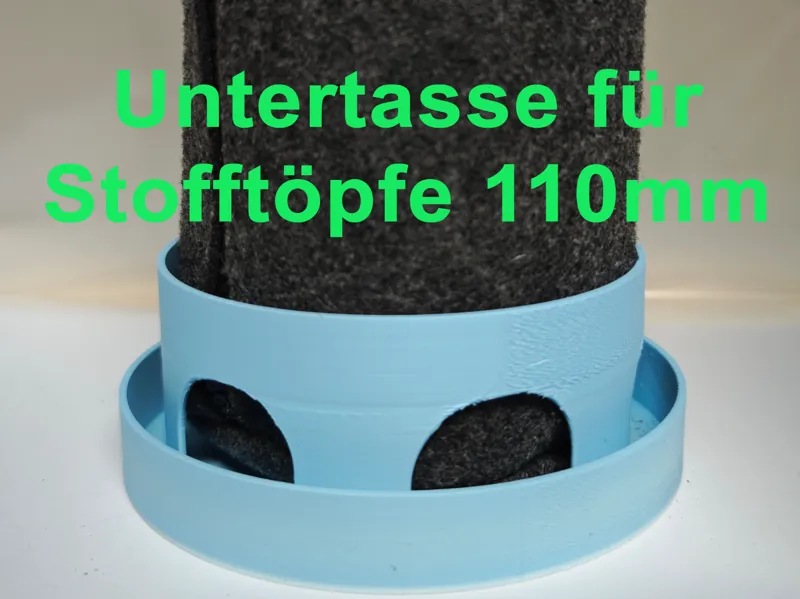 Untersetzer für Stofftopf ø110mm
