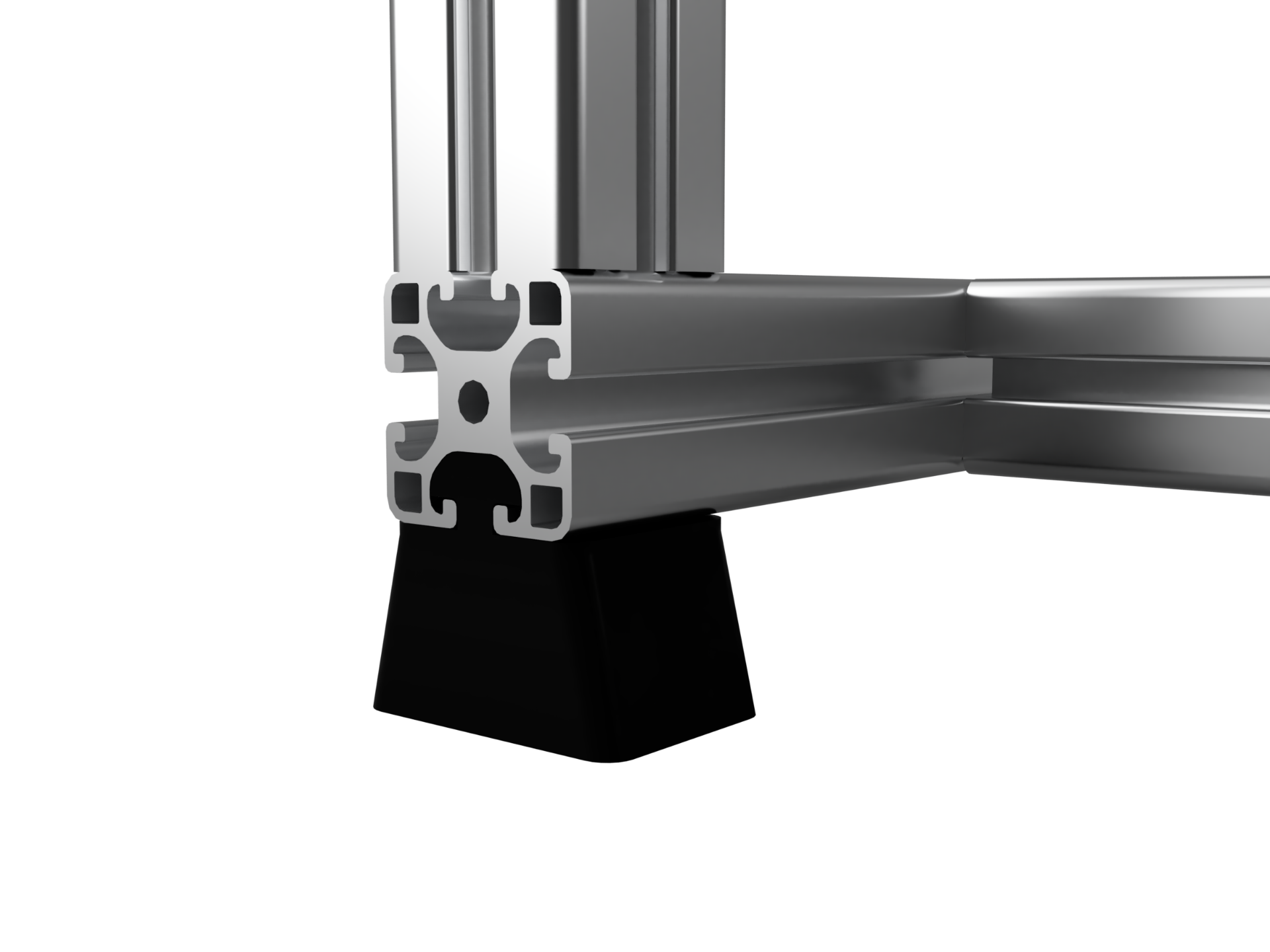 Alu Profile SimRig TPU Feet (Slot 8 / No Screws)