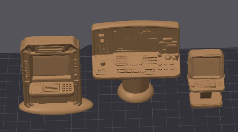 Mini Computer Terminals Computer Terminals miniatur - Free 3D Print Model - MakerWorld
