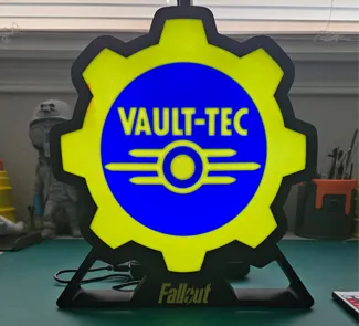 Vault_tec Lightbox with Stand