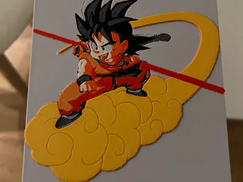 Goku Kid Kinton Colour - Hueforge
