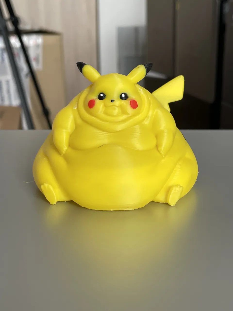 Pokemon fat pikachu view 3
