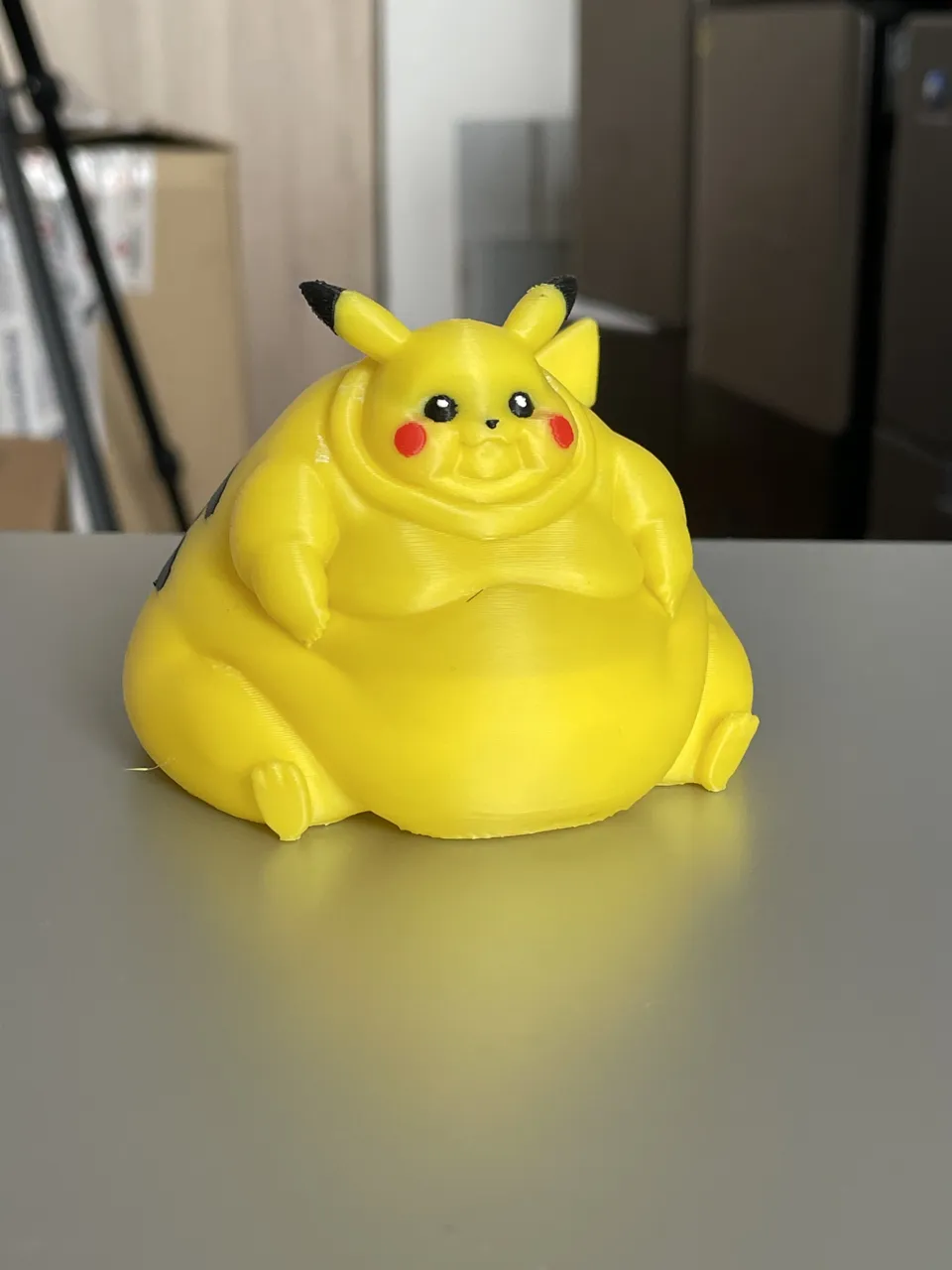 Pokemon fat pikachu view 2