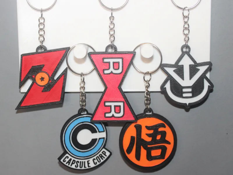 Porte clé Dragon Ball Z lot de 5