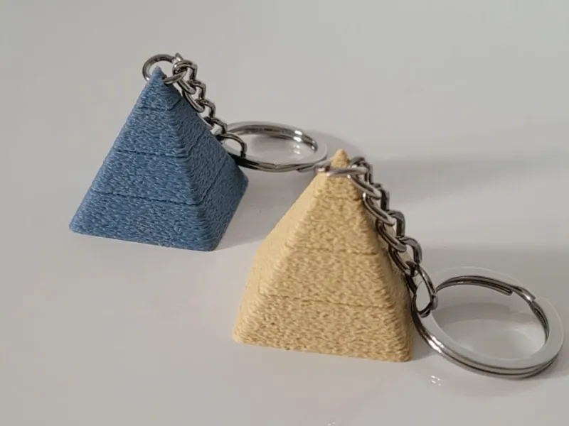 Mini Pyramid Keychain