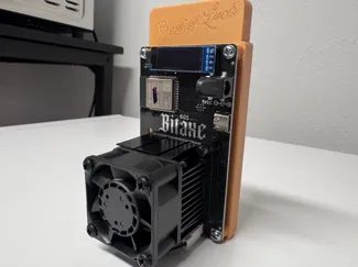 Bitaxe Gamma 601 Bitcoin ASIC Miner Skadis Mount