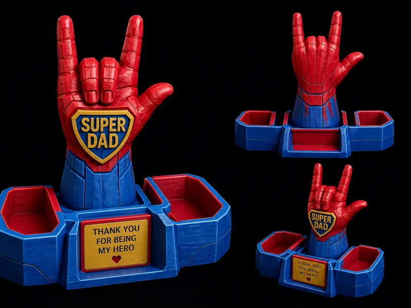 Super Dad Hero Organizer