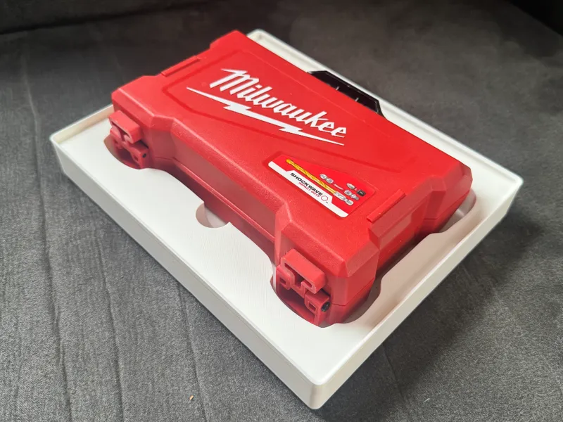 Gridfinity Milwaukee Shockwave Impact Duty Tray