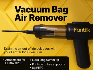 Fanttik Filament Vacuum Bag Attachment