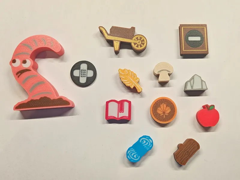 Creature Comforts Tiere vom Ahorntal Wooden Bits
