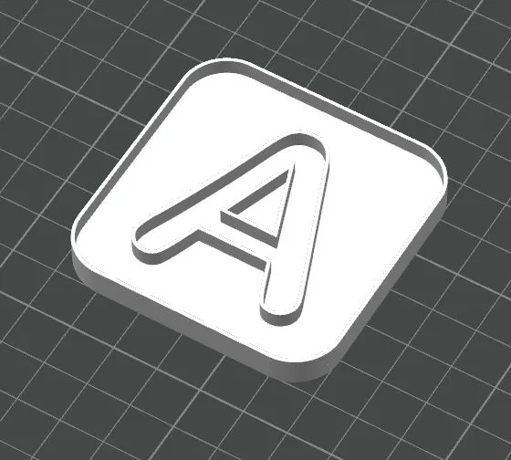 Cookie Cutter Font / Alphabet A-Z 