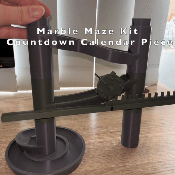 Marble Maze Kit - Countdown Calendar Piece 